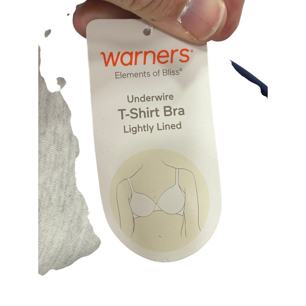 Warners Women’s Bra size 32C Underwire T-Shirt Bra NEW #J557 - Picture 9 of 9